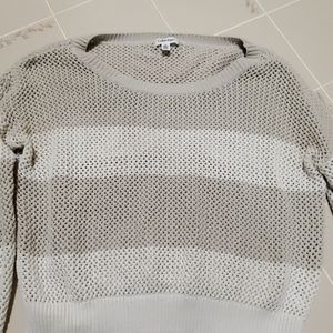 Calvin Klein White and light Grey Sweater